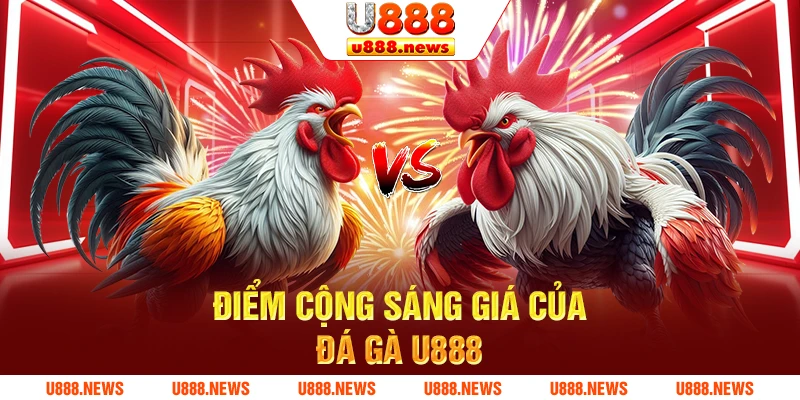 Điểm cộng sáng giá của đá gà U888