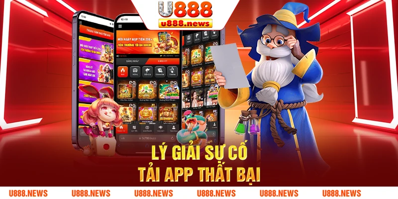 Lý giải sự cố tải app thất bại Lý giải sự cố tải app thất bại