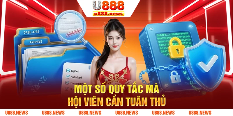 Một số quy tắc mà hội viên cần tuân thủ Một số quy tắc mà hội viên cần tuân thủ