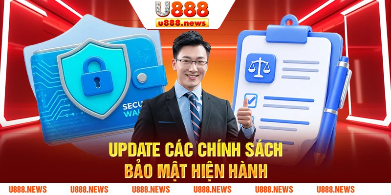Update các chính sách bảo mật hiện hành Update các chính sách bảo mật hiện hành